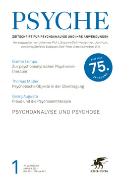 PSYCHE - Zeitschrift für Psychoanalyse und Ihre Anwendung