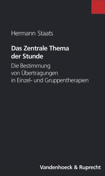 Das zentrale Thema der Stunde