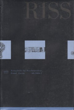 RISS - Zeitschrift für Psychoanalyse Freud Lacan