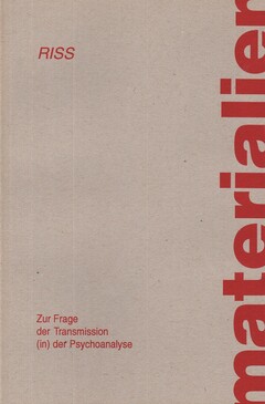 RISS - Zeitschrift für Psychoanalyse Freud Lacan