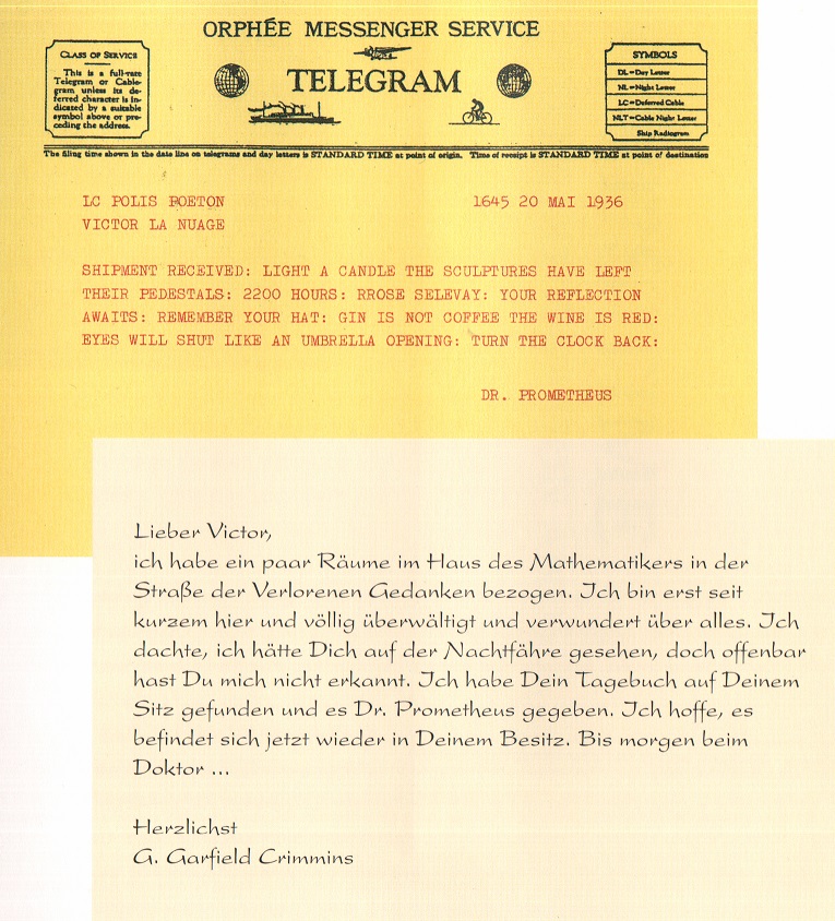 Blick ins Buch: Wichtige Telegramme