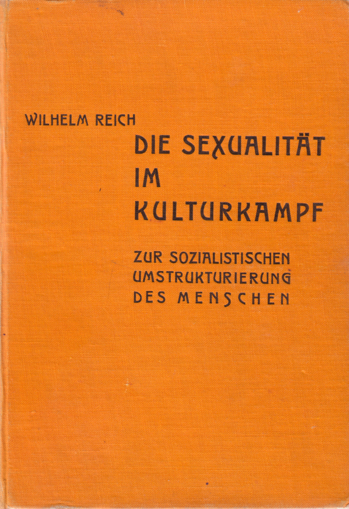 Reich - Kulturkampf, Leinenausgabe