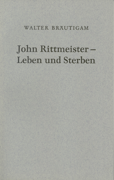 Braeutigam - John Rittmeister