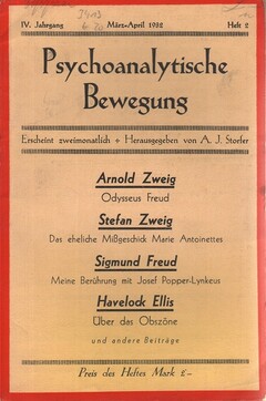 Die psychoanalytische Bewegung