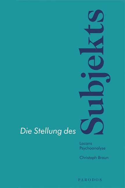 Die Stellung des Subjekts