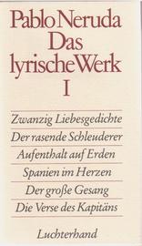 Das lyrische Werk I