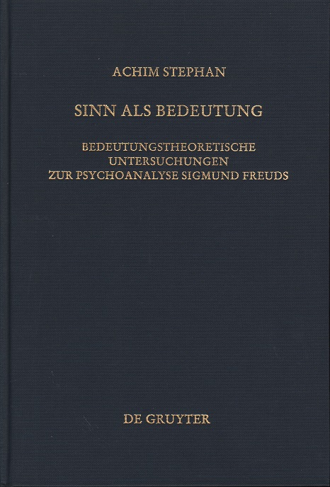 Sinn als Bedeutung - Erstausgabe 1989