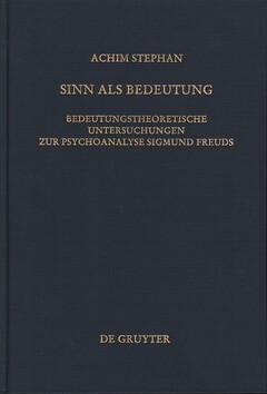 Sinn als Bedeutung