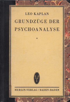 Grundzüge der Psychoanalyse