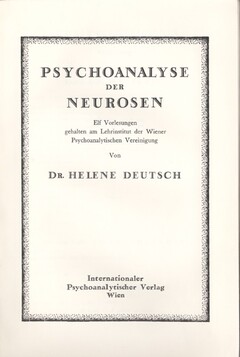 Psychoanalyse der Neurosen