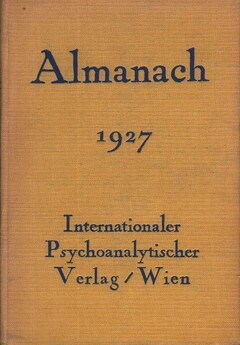 Almanach der Psychoanalyse 1927