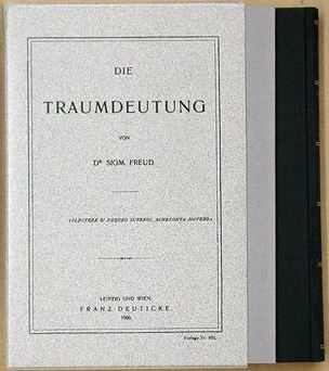 Freud - Die Traumdeutung, Reprint der EA 1900
