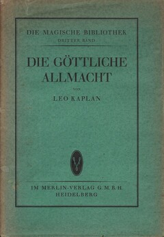 Die göttliche Allmacht