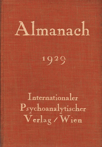Almanach der Psychoanalyse 1929
