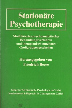 Stationäre Psychotherapie