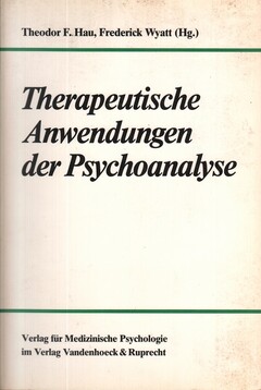 Therapeutische Anwendungen der Psychoanalyse