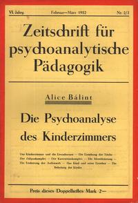Zeitschrift für psychoanalytische Pädagogik