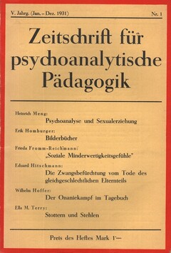 Zeitschrift für psychoanalytische Pädagogik