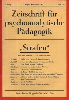 Zeitschrift für psychoanalytische Pädagogik