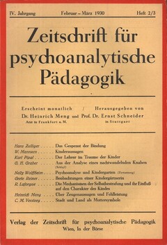 Zeitschrift für psychoanalytische Pädagogik