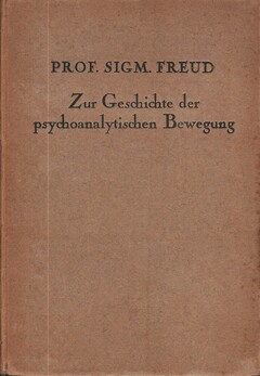 Zur Geschichte der Psychoanalytischen Bewegung