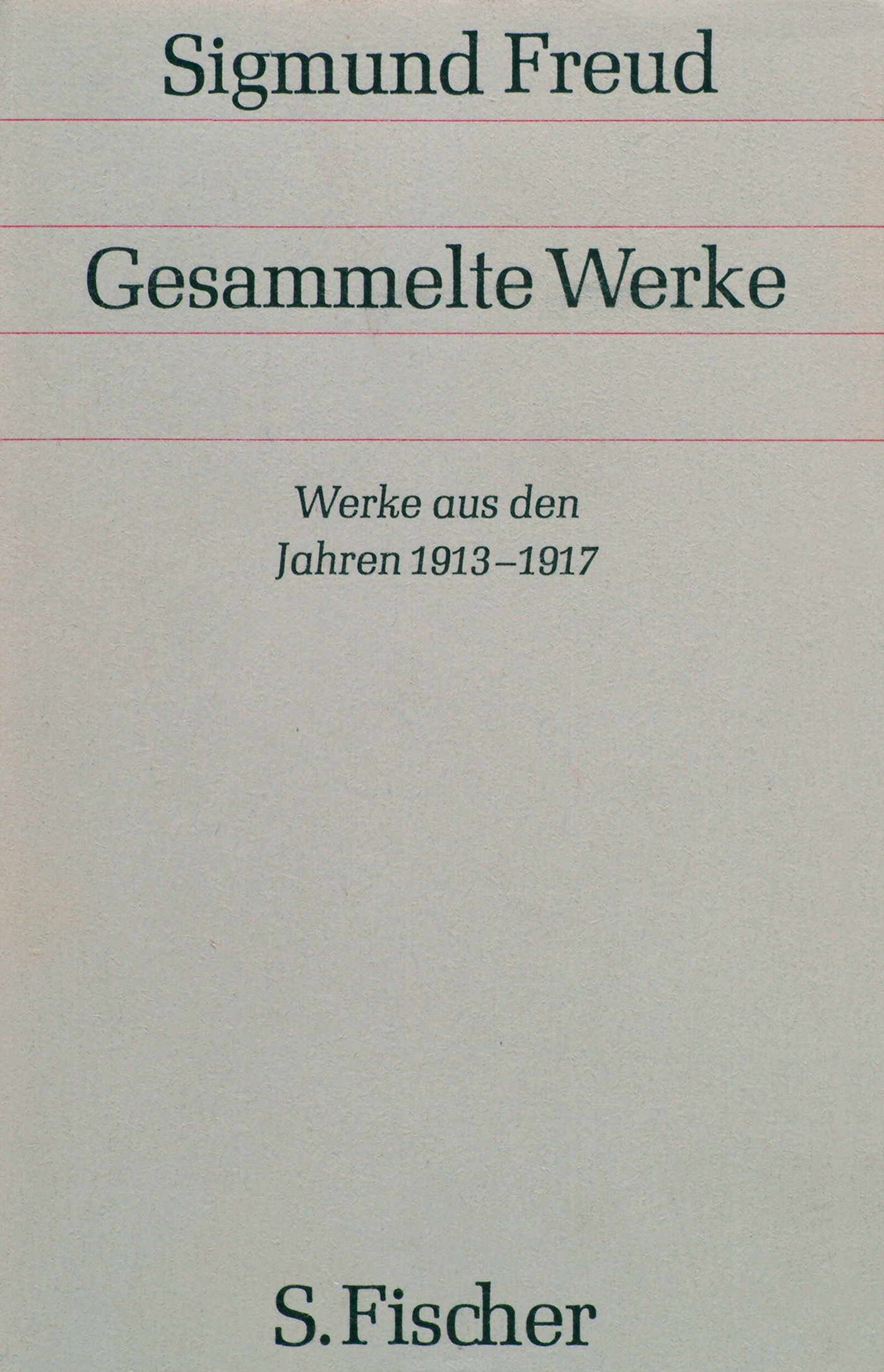 Werke aus den Jahren 1913-1917