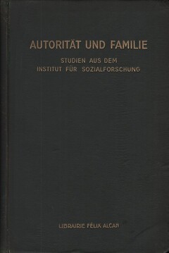 Studien über Autorität und Familie