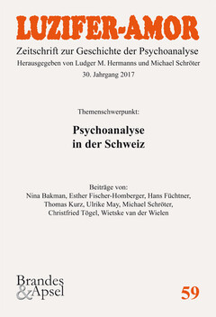 LUZIFER-AMOR. Zeitschrift zur Geschichte der Psychoanalyse