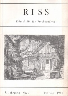 RISS - Zeitschrift für Psychoanalyse