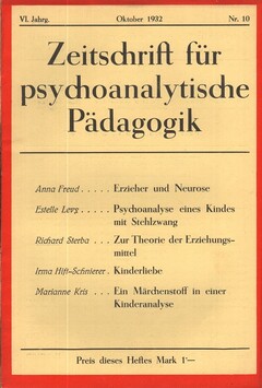 Zeitschrift für psychoanalytische Pädagogik