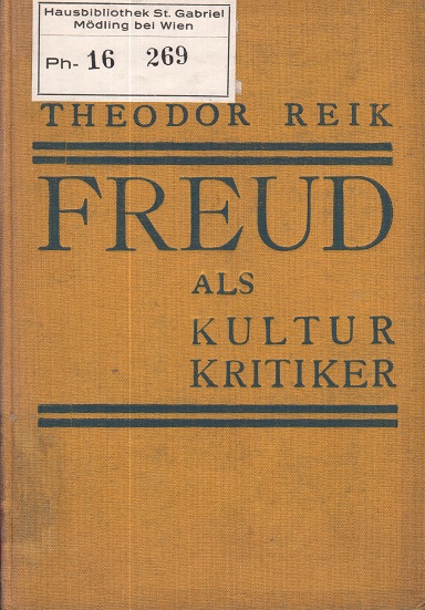 Freud als Kulturkritiker