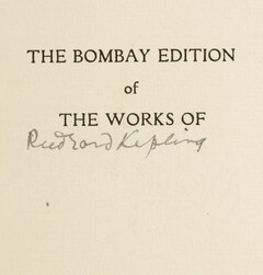 The Bombay Edition of the Works of Rudyard Kipling, 26 Vol.