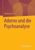 Adorno und die Psychoanalyse