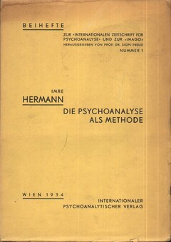 Die Psychoanalyse als Methode