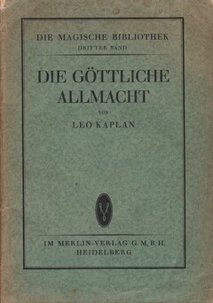 Die göttliche Allmacht