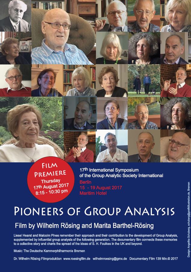 Plakat Pioneers of Group Analysis