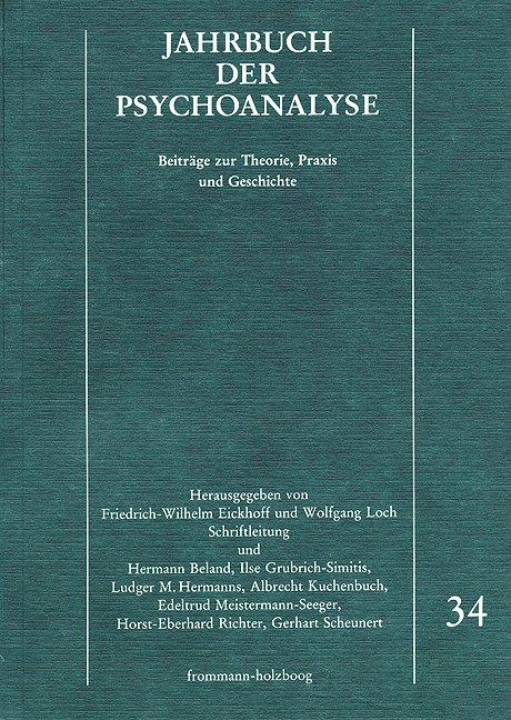 Jahrbuch der Psychoanalyse