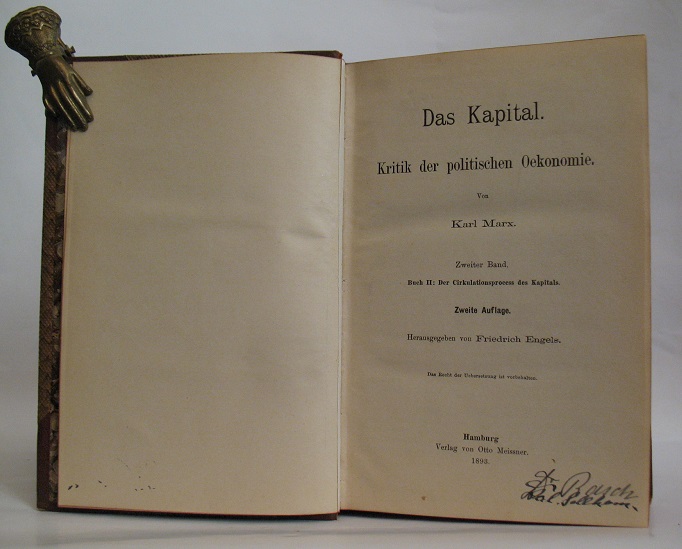 Karl Marx - Das Kapital, Titel, Band 2