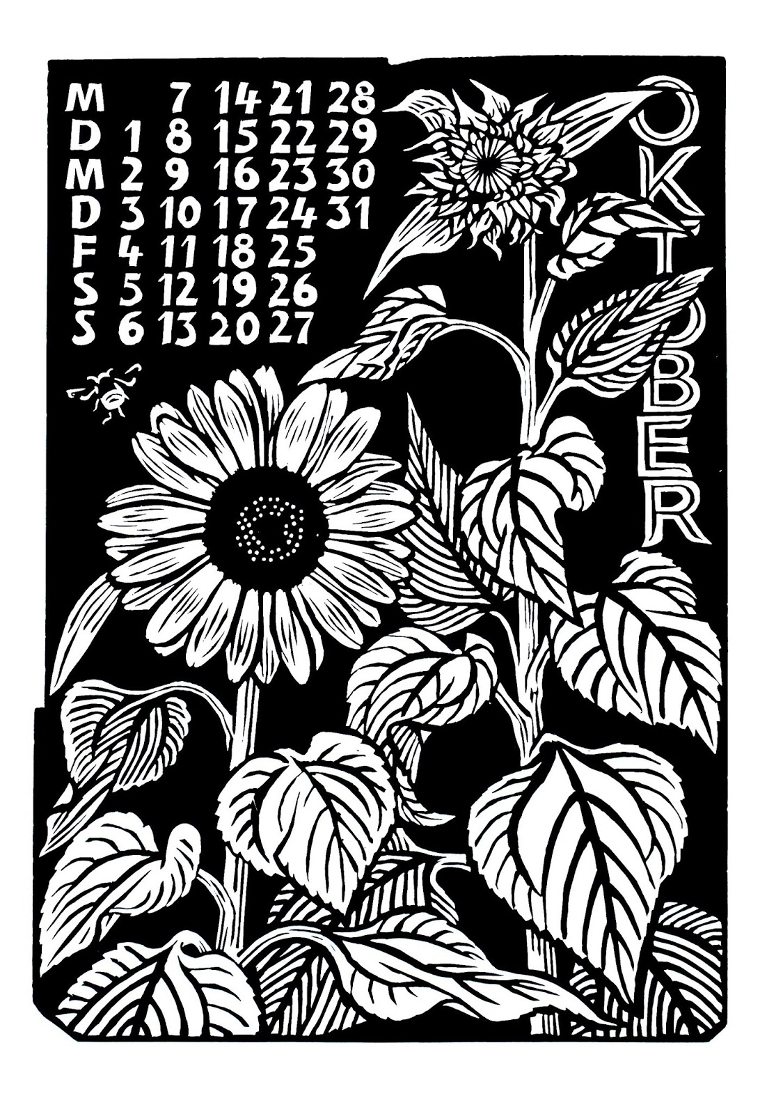 Rhöner Künstlerkalender 2019 - Oktober