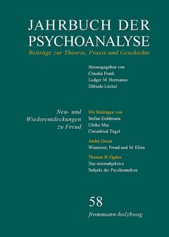 Jahrbuch der Psychoanalyse