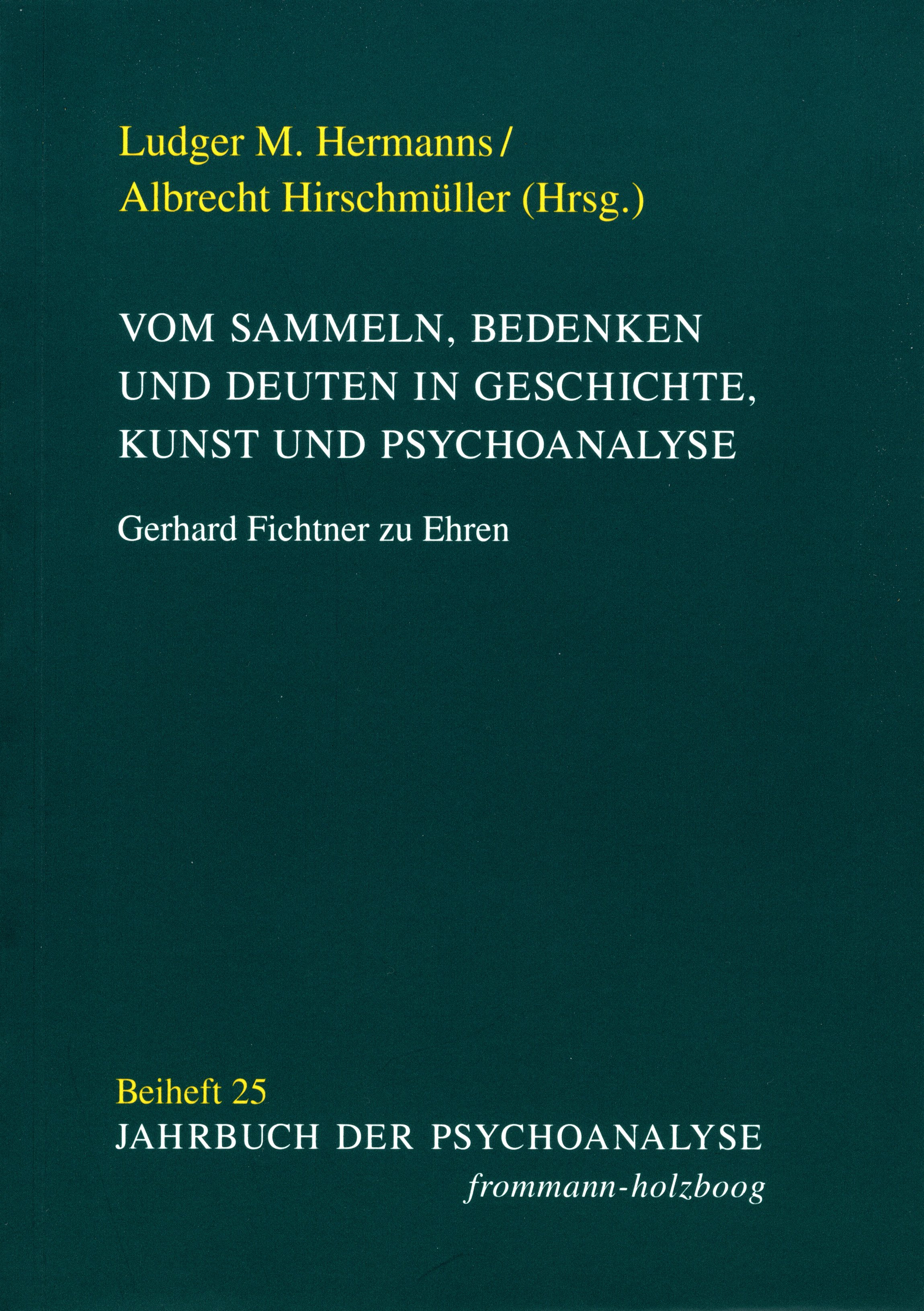 Jahrbuch der Psychoanalyse