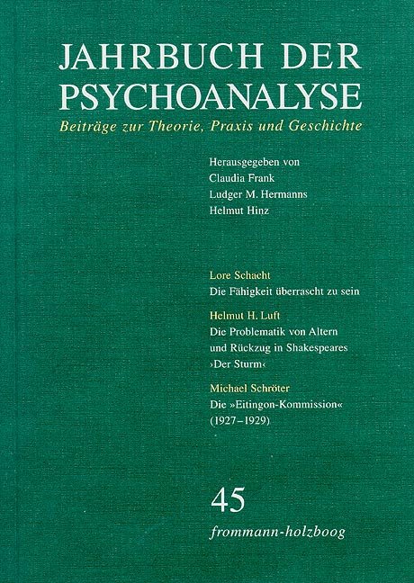 Jahrbuch der Psychoanalyse