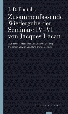 Zusammenfassende Wiedergabe der Seminare IV–VI von Jacques Lacan