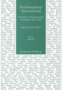 Psychoanalysis International