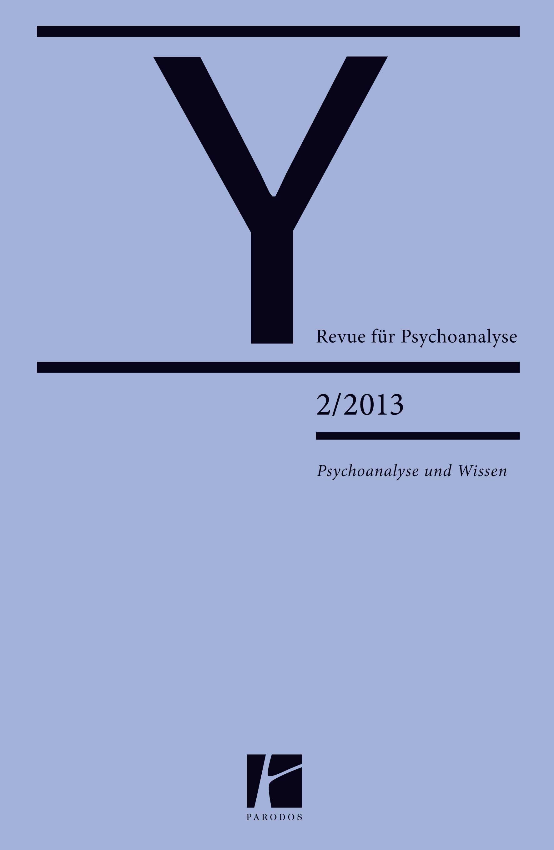 Kopie von Y – Revue für Psychoanalyse