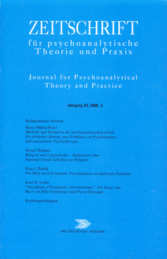 Zeitschrift für psychoanalytische Theorie und Praxis