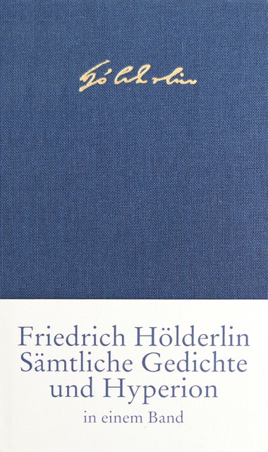 Sämtliche Gedichte und ›Hyperion‹