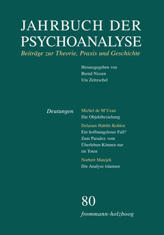 Jahrbuch der Psychoanalyse