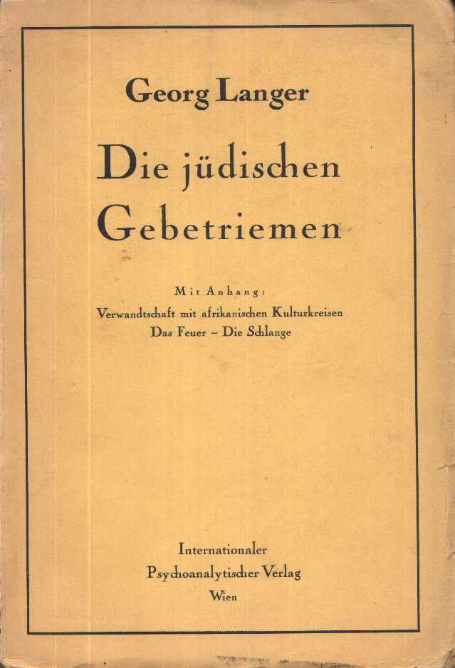 Die jüdischen Gebetriemen