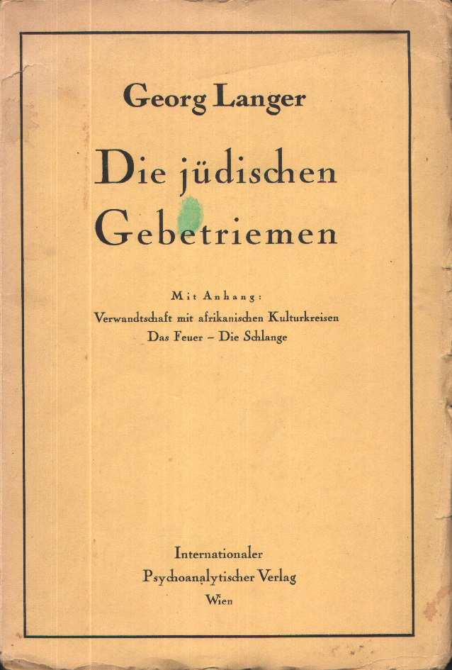 Die jüdischen Gebetriemen